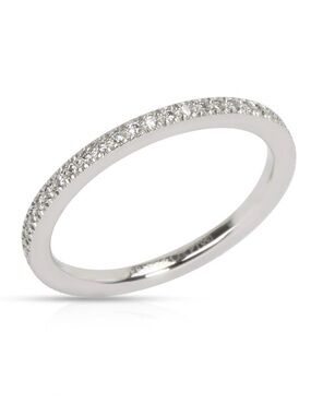 Tiffany & Co. Lucida Diamond Eternity Band in Platinum (0.20 CTW) SIZE 4